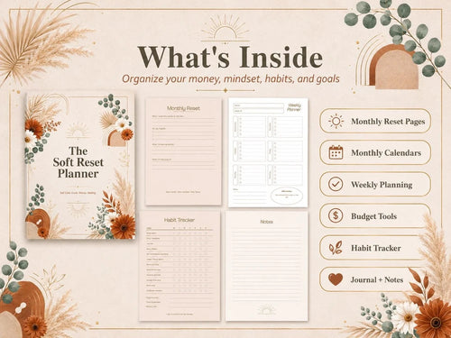 Soft Reset Digital Planner